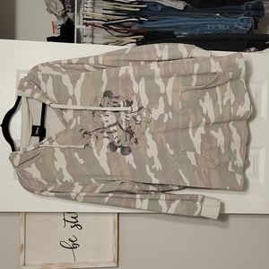 Mickey & Friends camo hoodie